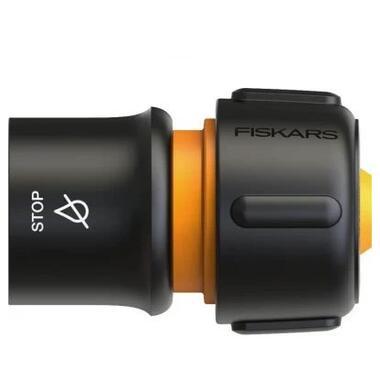Конектор для шланга Fiskars LB30 SOL 19мм (3/4) з автостопом (1027084) фото №2