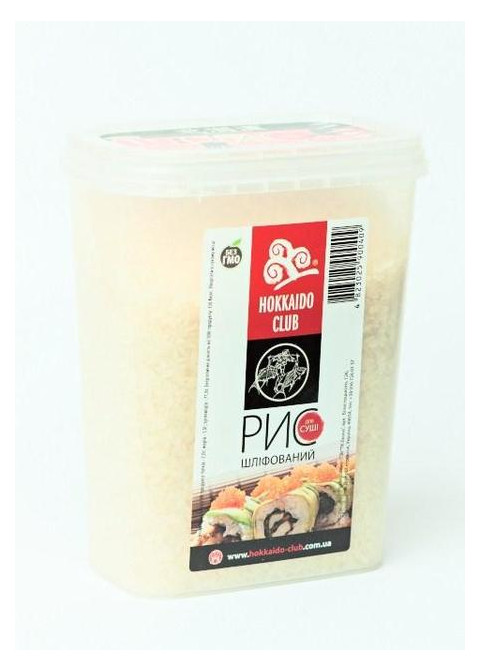Рис для суши Hokkaido Club 1 кг (4823025900409) фото №1