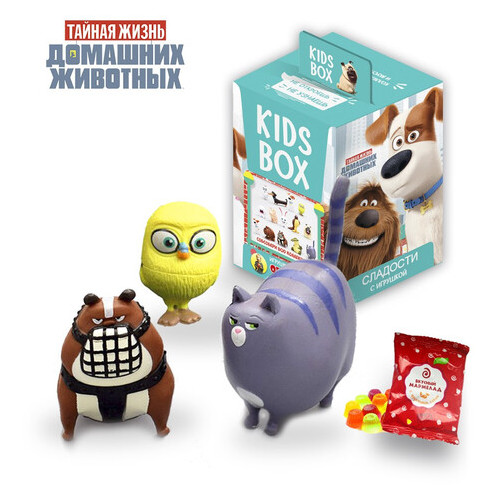 Світбокс Sweetbox Kids Box Таємне життя домашніх тварин із двома іграшками фото №2