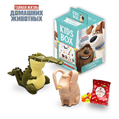 Світбокс Sweetbox Kids Box Таємне життя домашніх тварин із двома іграшками фото №4