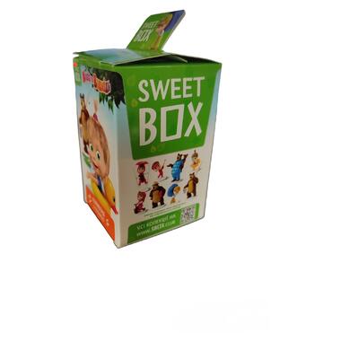 Світбокс Маша та Медведь мармелад іграшкою в коробочці світ бокс Sweet Box Конфітрейд фото №2