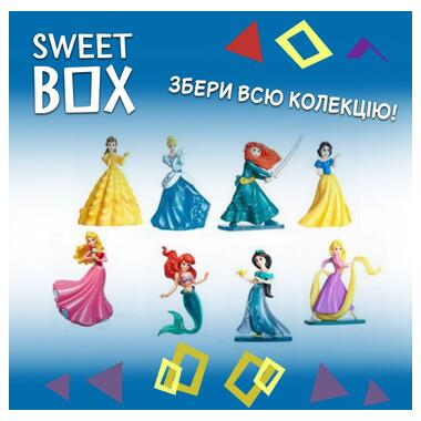 Принцеси Дісней Світбокс Sweetbox іграшка з мармеладом у коробочці, 1 шт Конфітрейд фото №4