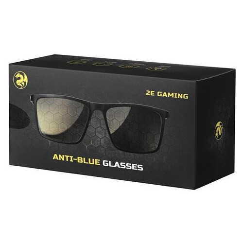 Защитные очки 2E Gaming Anti-blue Glasses Black/Black (2E-GLS310BK) фото №8