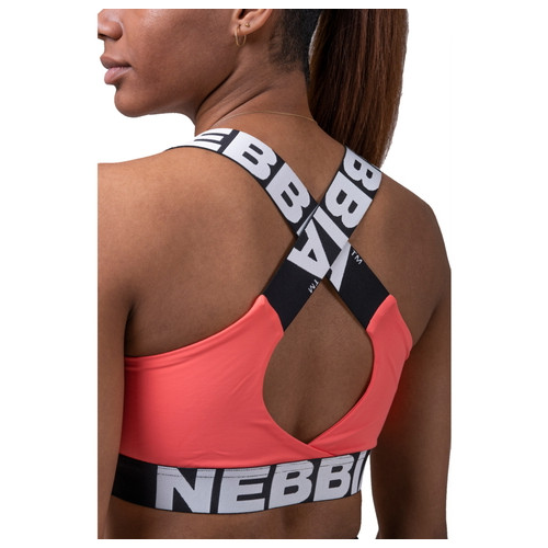 Спортивний бюстгальтер Nebbia Power Your Hero 535 - розмір S/рожевий (NEB5352720) фото №2