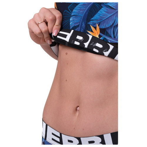Жіночий спортивний бюстгальтер Nebbia Earth Powered 565 - синій/XS (NEB5653710) фото №3