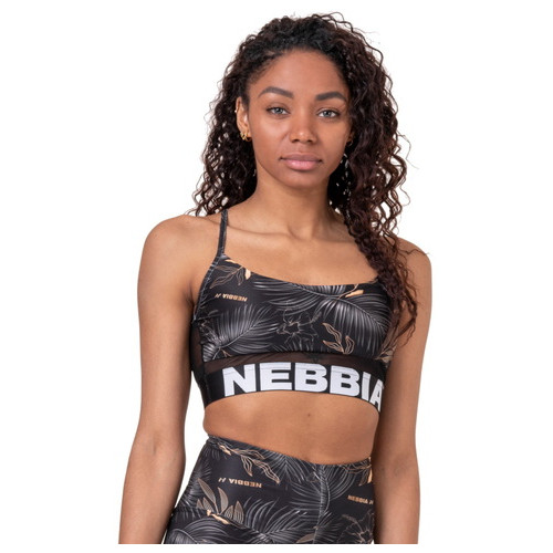 Жіночий спортивний бюстгальтер Nebbia Earth Powered 565 - чорний/S (NEB5653620) фото №1