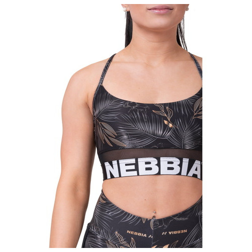 Жіночий спортивний бюстгальтер Nebbia Earth Powered 565 - чорний/S (NEB5653620) фото №3
