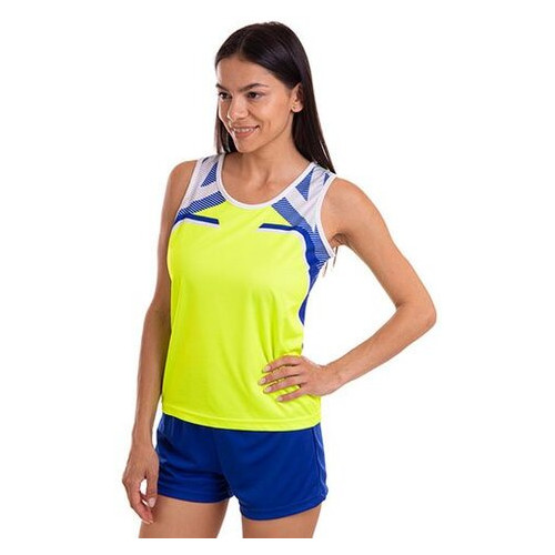 Форма для легкої атлетики жіноча Lingo LD-T908 M Лимонно-синій (60506022) фото №1