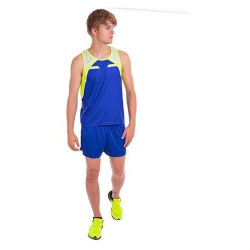 Форма для легкої атлетики чоловіча Lingo LD-T909 L Синій (60506024) фото №4
