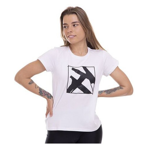 Жіноча футболка FDSO Сатера CO-3160 L Білий (06508047) фото №2