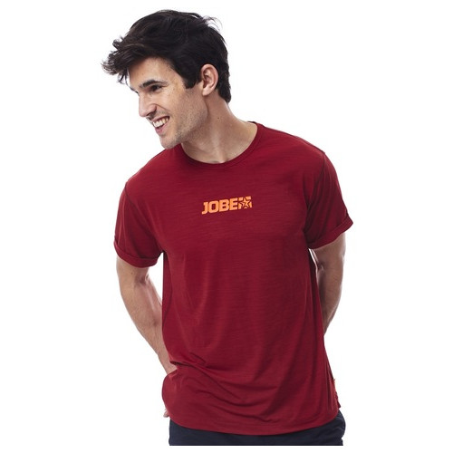 Чоловічі футболки для водних видів спорту Jobe Loose Fit - червоний / S (544017021-S) фото №1