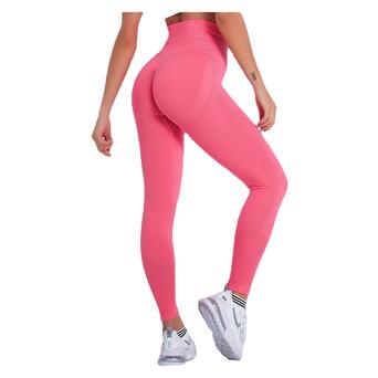 Легінси жіночі спортивні Fashion 10891 S рожеві фото №3