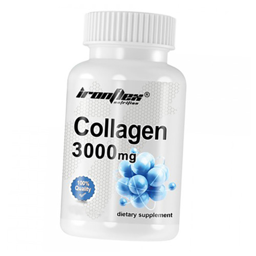 Гідролізований колаген Iron Flex Collagen 3000 180таб (68291001) фото №1