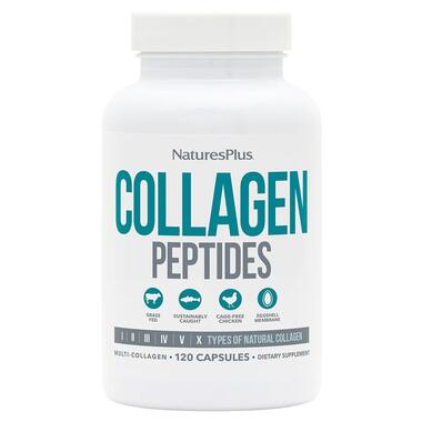 Добавка Natures Plus Collagen Peptides 120 капсул фото №1