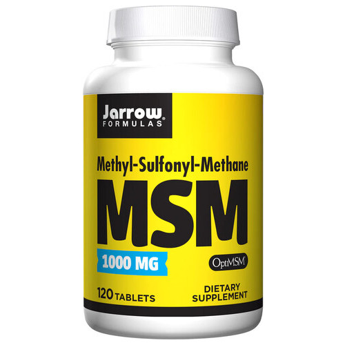 Препарат для суглобів та зв'язок Jarrow Formulas MSM 1000 mg 120 таблеток фото №1