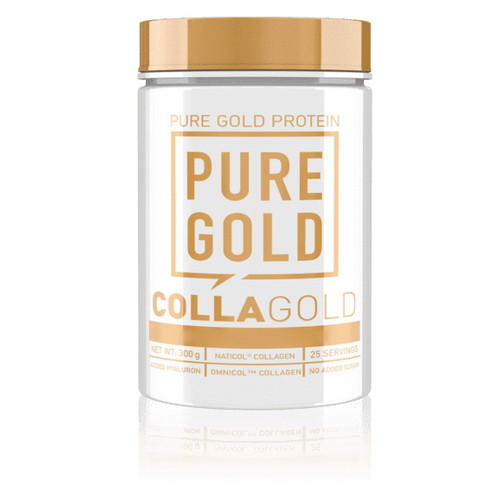 Препарат для суглобів та зв'язок Pure Gold Protein CollaGold 300 г апельсиновий сік фото №1
