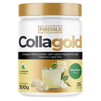 Добавка Pure Gold CollaGold 300 грам бузина фото №1