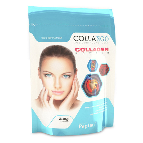 Препарат для суглобів та зв'язок Collango Collagen Powder 330 г малина фото №1