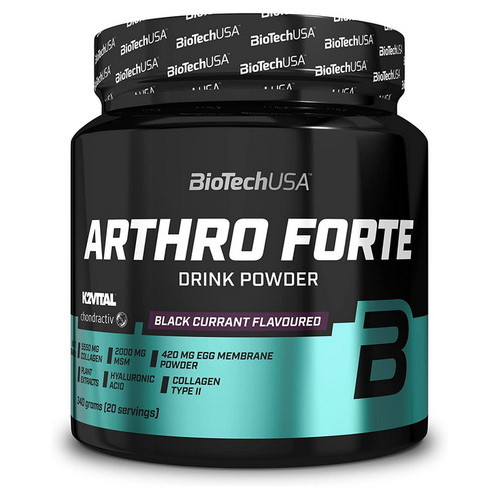 Препарат для суглобів та зв'язок BioTech Arthro Forte drink powder 340 g tropical fruit фото №1