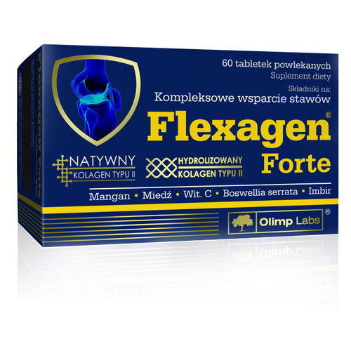 Препарат для суглобів та зв'язок Olimp nutrition Flexagen Forte 60 таблеток (CN1525) фото №1