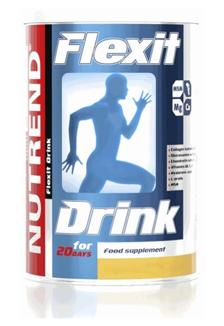 Препарат для суглобів та зв'язок Nutrend Flexit Drink 400 грам полуниці фото №1