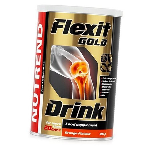 Хондропротектор Nutrend Flexit Gold Drink 400г Апельсин (03119004) фото №2