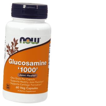 Хондропротектор Now Foods Glucosamine 1000 60 вег.капсул (03128011) фото №1