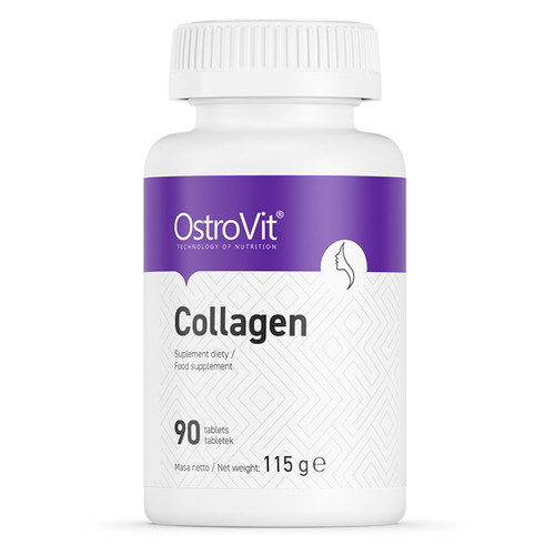 Препарат для суглобів та зв'язок Ostrovit Collagen 90 таблеток (CN1968) фото №1