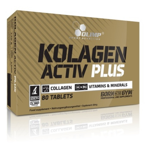 Препарат для суглобів та зв'язок Olimp Kolagen Activ Plus Sport Edition 80 таблеток фото №1