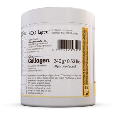 Препарат для суглобів і зв'язок Olimp Collagen 240 грам ананас фото №3