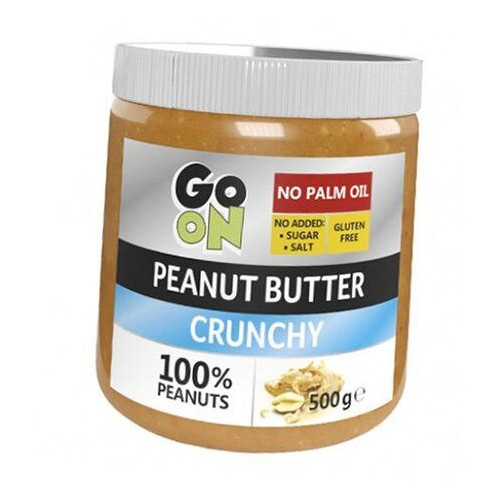 Арахісова Паста Go On Peanut Butter 350г Хрусткий (05398001) фото №1