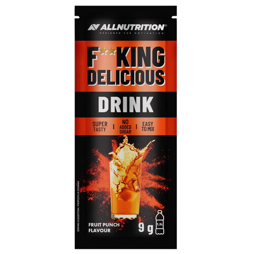 Заміна живлення All Nutrition Fitking Delicious Drink 9g Fruit Punch фото №1