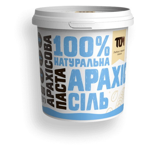Арахісова паста TOM солона 500 грам фото №1