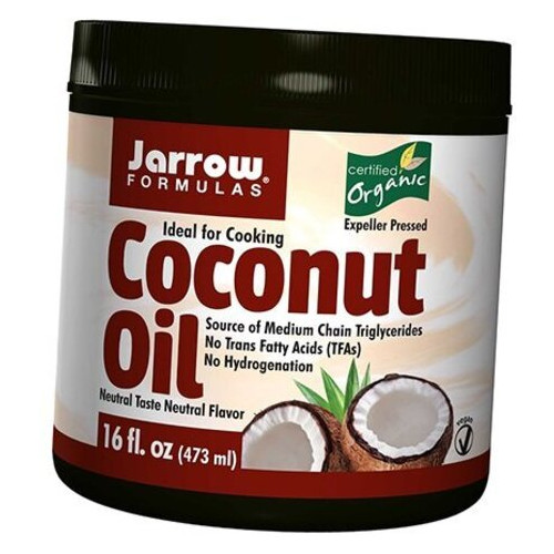 Замінник живлення Jarrow Formulas Coconut Oil 473мл (05345002) фото №1