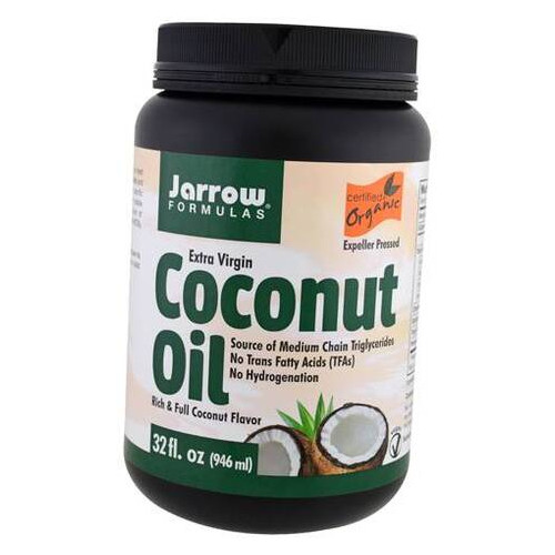 Заменитель питания Jarrow Formulas Coconut Oil Extra Virgin 946мл (05345002) фото №1