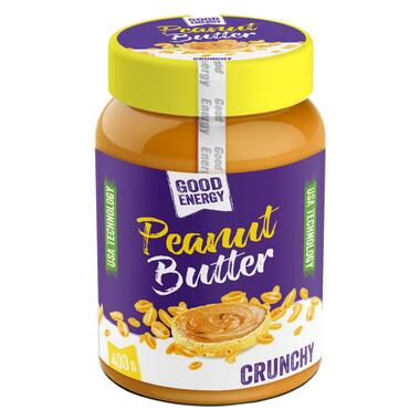 Горіхова паста Good Energy Peanut Butter 400 g crunchy фото №1