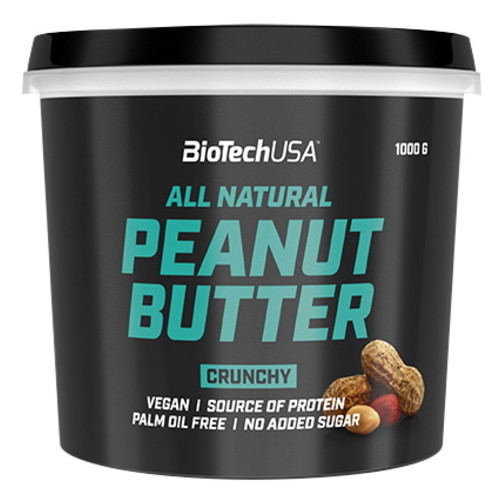 Замінники живлення BioTech Nutrition Peanut Butter Crunchy 1 кг (CN5866) фото №1