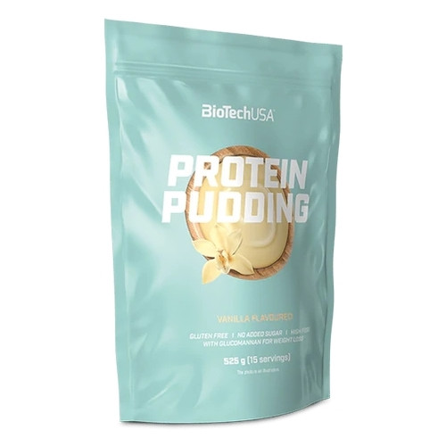Замінник живлення Biotech Protein Pudding 525 грам ваніль фото №1