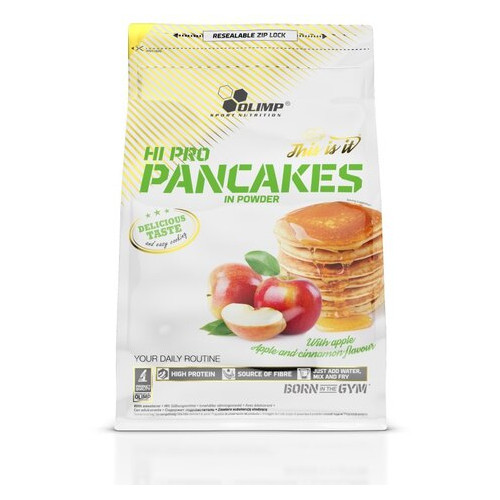 Замінники живлення Olimp nutrition Hi Pro Pancakes 900 г яблуко-кориця фото №1