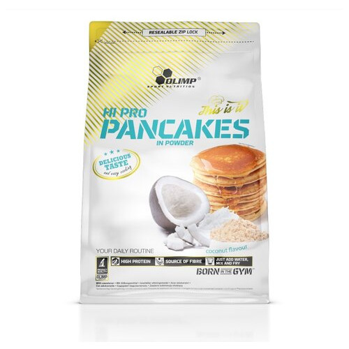 Замінники живлення Olimp Hi Pro Pancakes 900 грам кокос фото №1