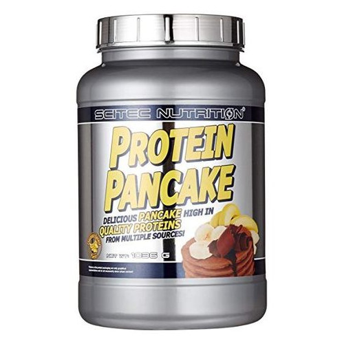 Заменитель питания Scitec Nutrition Protein Pancake 1.036 кг - шоколад-банан - смесь для блинов фото №1