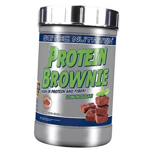 Суміш для випічки Scitec Nutrition протеїновий брауні Protein Brownie 600г шоколад (05087022) фото №1