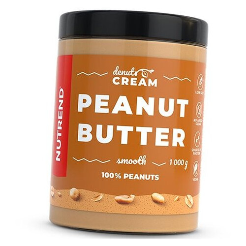 Арахісова паста Nutrend Denuts Cream Peanut 1000г (05119009) фото №1