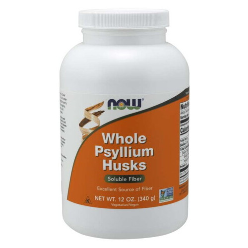 Замінники живлення Now Foods Whole Psyllium Husks 340 грам фото №1