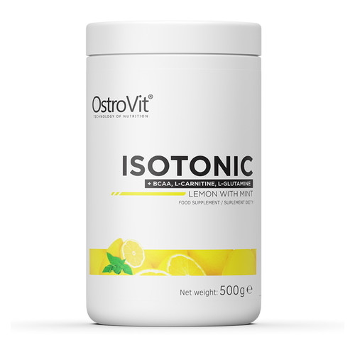 Ізотонік Ostrovit Isotonic 500 г лимон-м'ята фото №1
