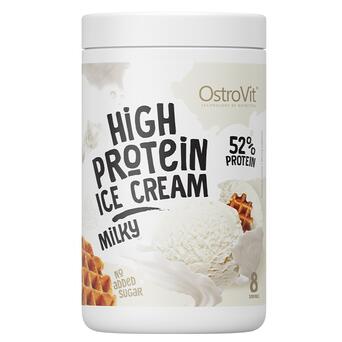 Замінник харчування OstroVit High Protein Ice Cream 400 грам молочний фото №1