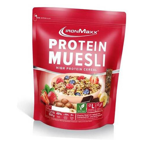 Заменитель питания IronMaxx Protein Muesli 2000г Печенье шоколад (05083005) фото №1