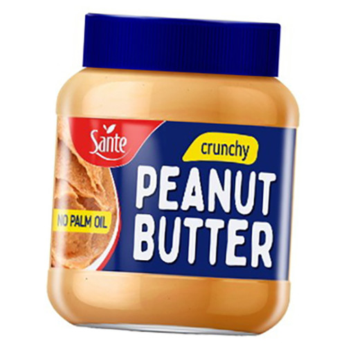 Арахісова паста Sante Peanut Butter 350г Хрусткий (05275003) фото №1