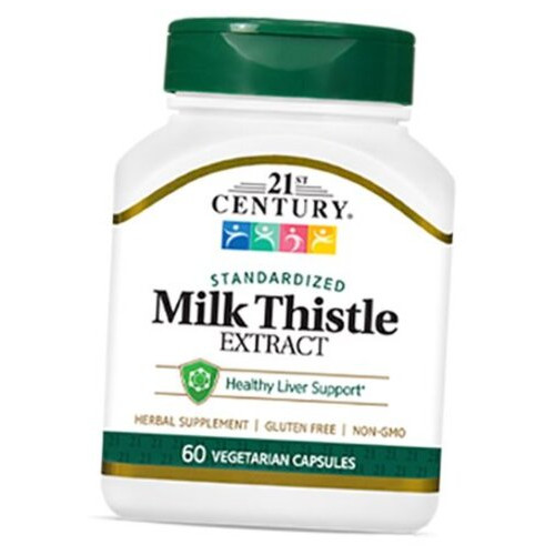 Екстракт розторопші 21st Century Milk Thistle Extract 200вегкапс (71440014) фото №1