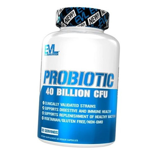Вітаміни Evlution Nutrition Probiotic 40 Billion 60вегкапс (69385002) фото №1